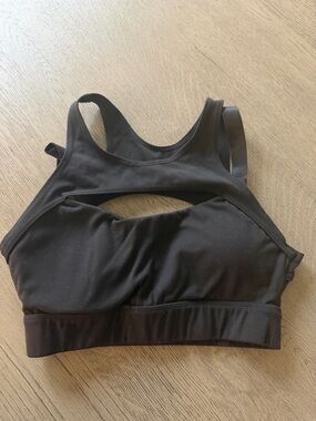NVGTN Black Sports Bra Size S